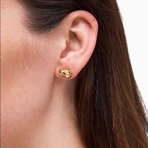 like new kate spade sailor knot earrings + bracelet set